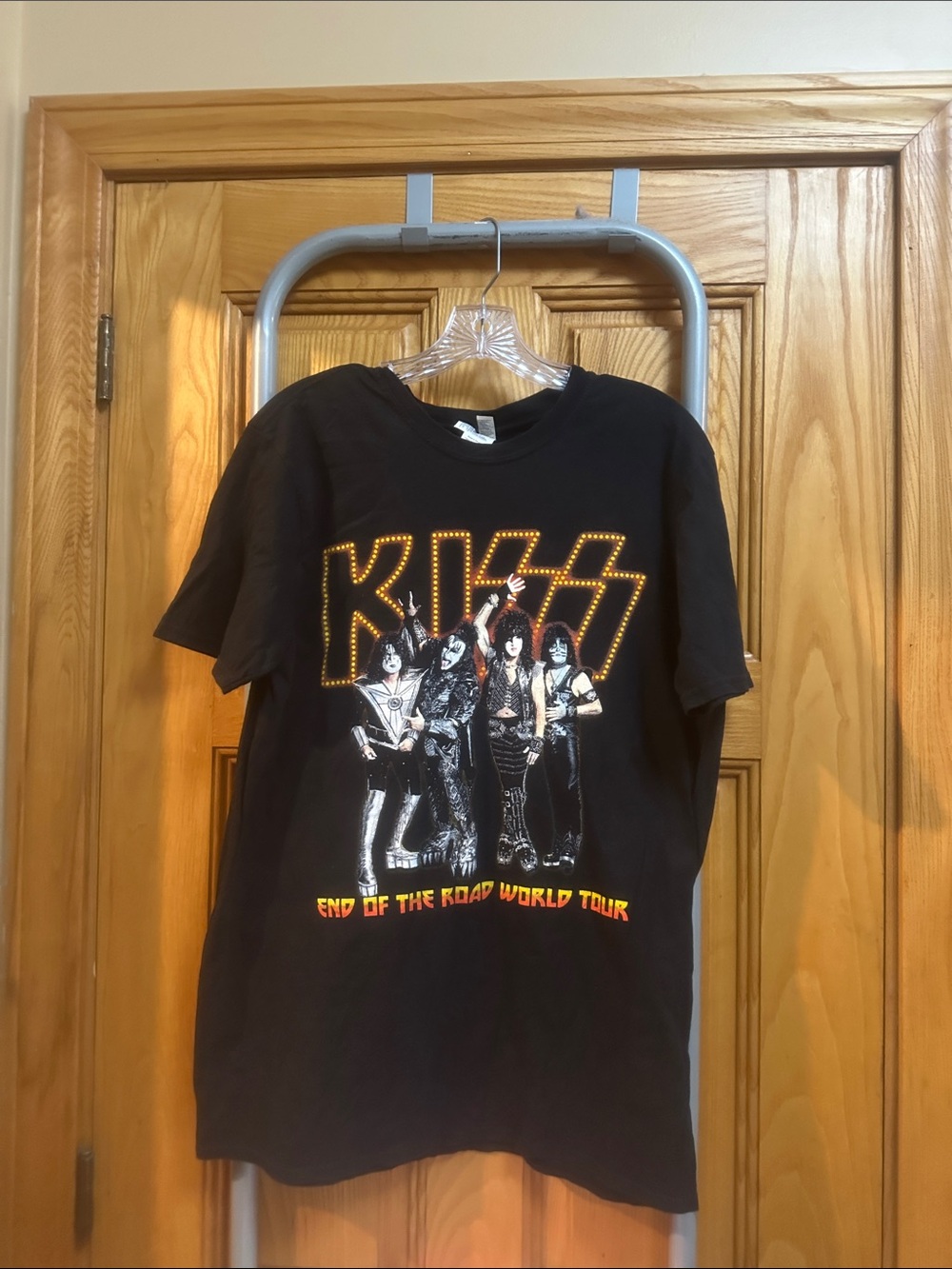 Gildan Black KISS Graphic Short Sleeve Tee